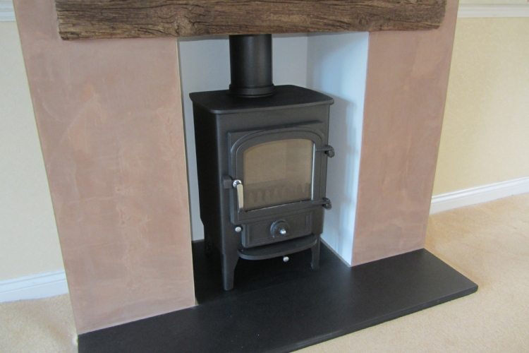 Changing a gas VFC to a woodburning stove